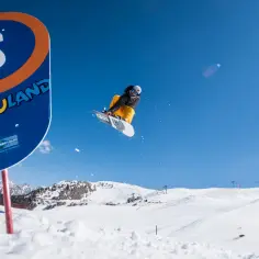 Risoul Snowpark - idealne miejsce dla freestyle'owych narciarzy i snowboardzistów